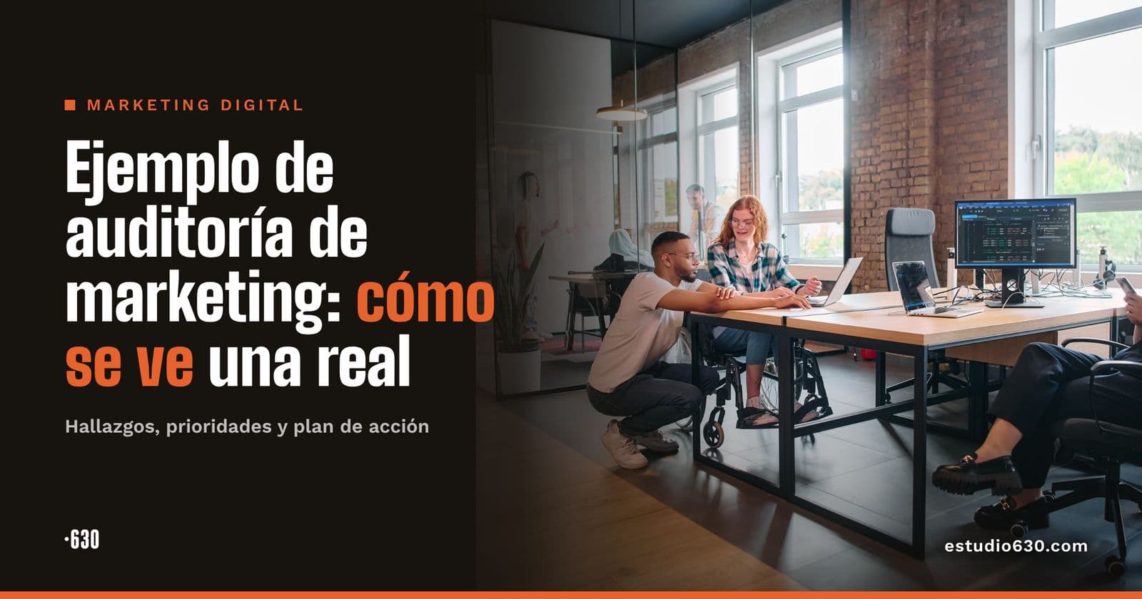 Ejemplo de auditoría de marketing digital: formato y hallazgos de muestra